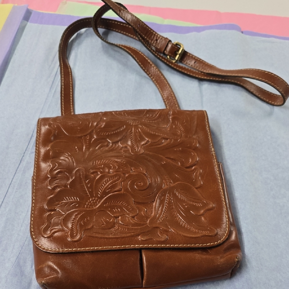 Patricia Nash Crossbody Leather Purse
